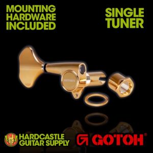 Gotoh® GB707 Right (Gold) - Single Tuner (Treble Side)