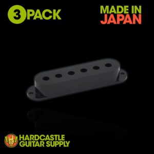 Strat® Pickup Covers - 3 (Black)