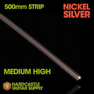 Nickel Silver Medium High Fretwire (3 x 500mm Strips)