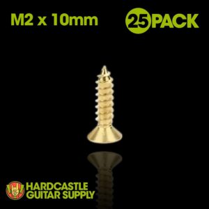 Brass-plated Screws  (M2 X 10mm)