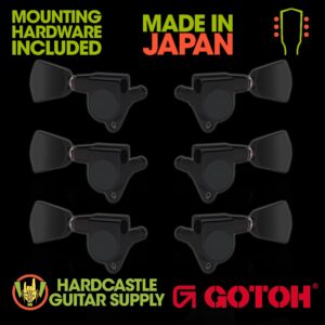 Gotoh® SG301-04 3+3 (Black)