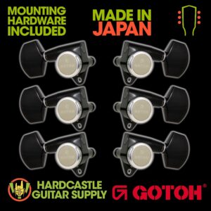 Gotoh® SG301-01 3+3 (Black) MG-T