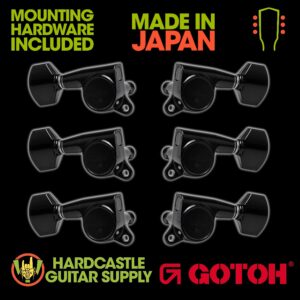 Gotoh® SG381-07 3+3 (Black)
