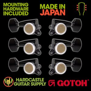 Gotoh® SG381-07 3+3 (Black) MG-T