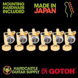 Gotoh® SG381-07 6-in-Line - Reverse (Gold) MG-T