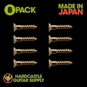 Gibson® Retro-Fit Mounting Ring Screw - 8 (Short - Gold)