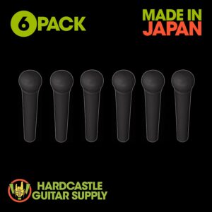 Bridge Pin Set (6) Black