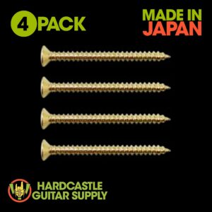 Neck Mounting Screws - 4 (Gold)