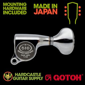 Gotoh® SGS510-S5 3+3 (Chrome)
