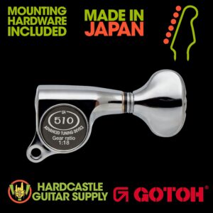Gotoh® SGS510-S5 6 Left (Chrome)