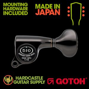 Gotoh® SGS510-S5 3+3 (Black)