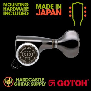 Gotoh® SGS510-S5 3+3 (Black) MG-T