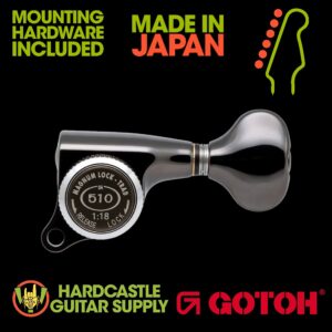 Gotoh® SGS510-S5 6 Left (Black) MG-T