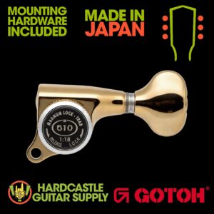 Gotoh® SGS510-S5 3+3 (Gold) MG-T