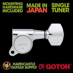 Gotoh® SG381-07 Left (Chrome) - Single Tuner