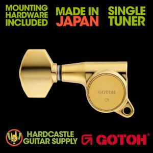 Gotoh® SG381-07 Right (Gold) - Single Tuner
