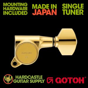 Gotoh® SG381-07 Left (Gold) - Single Tuner