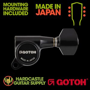 Gotoh® SG381-07 3+3 (Black)
