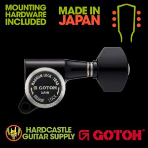 Gotoh® SG381-07 3+3 (Black) MG-T