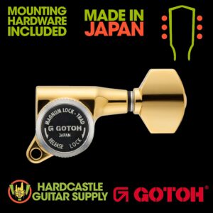 Gotoh® SG381-07 3+3 (Gold) MG-T