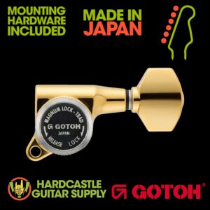 Gotoh® SG381-07 6-in-Line (Gold) MG-T
