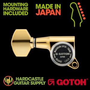 Gotoh® SG381-07 6-in-Line - Reverse (Gold) MG-T