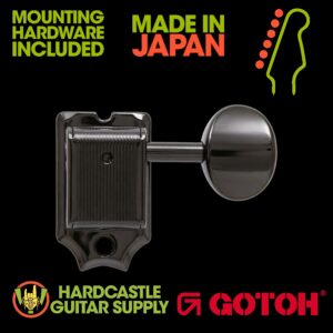 Gotoh® SD91-05M 6-in-Line (Black)