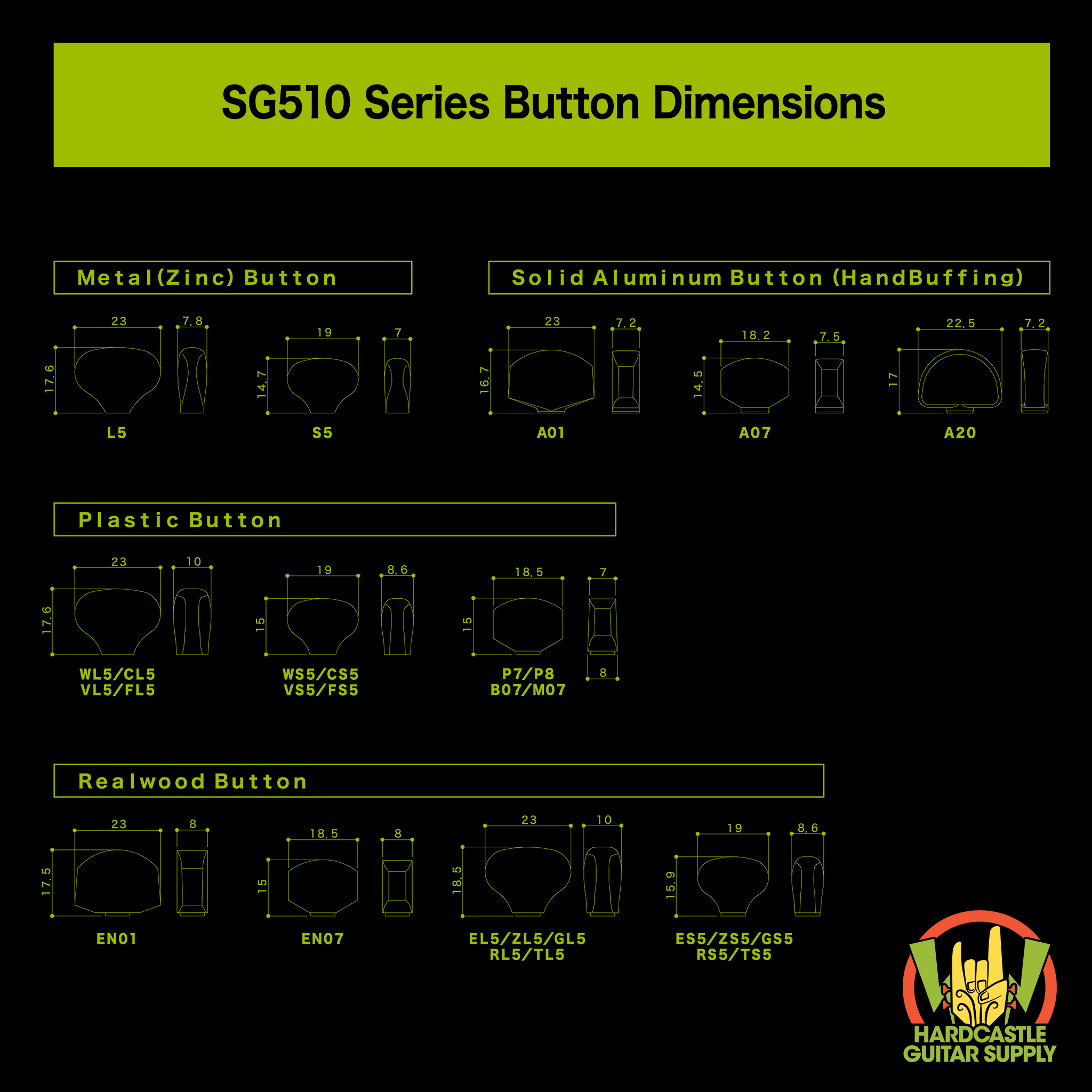 Gotoh® SGS510-S5 6 Left (Black) MG-T - Image 3