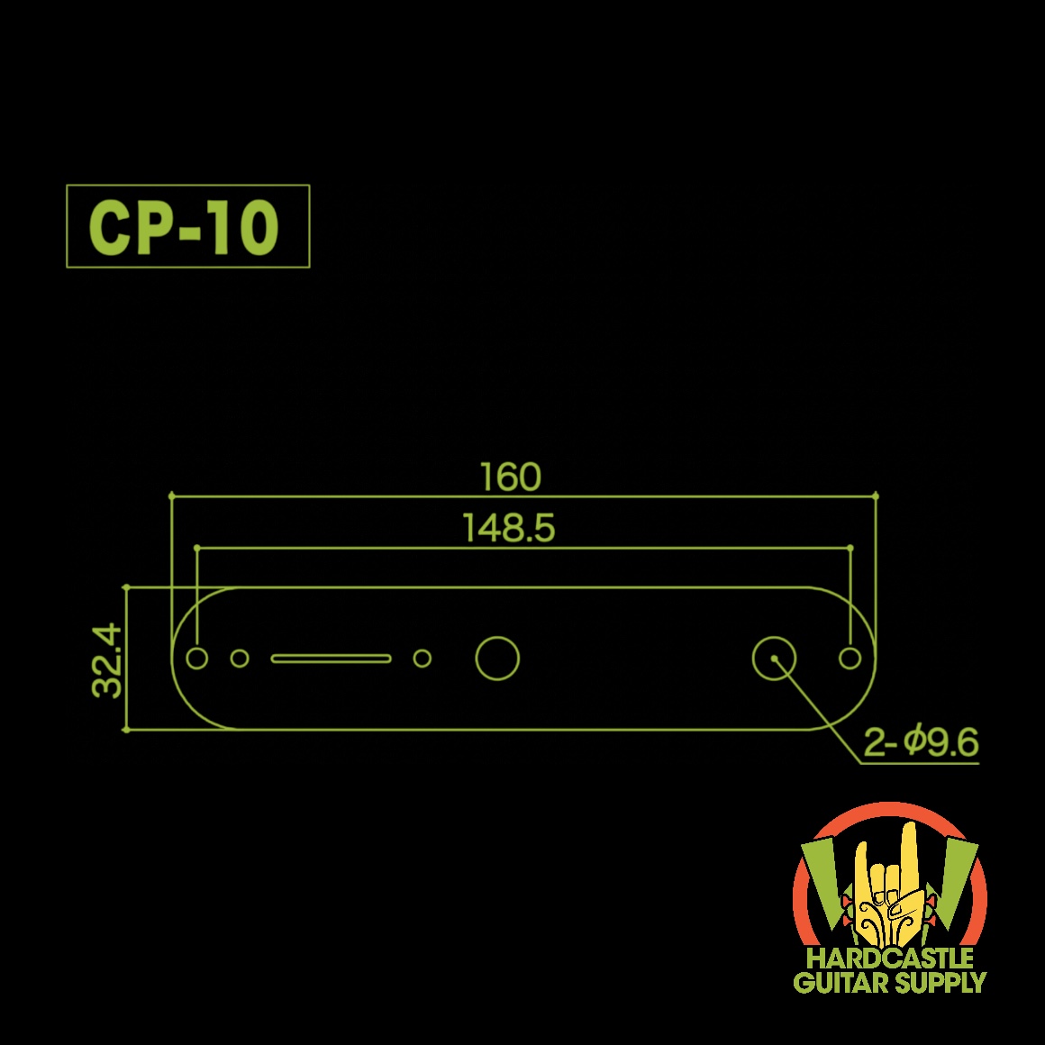 Gotoh® CP-10 Control Plate (Gold) - Image 2