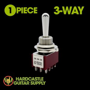 4PDT 3-Way ON-ON-ON Toggle (12 Pins) - 12mm