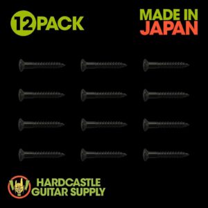 Oval-Head Mounting Ring Screw - 12 (Black)