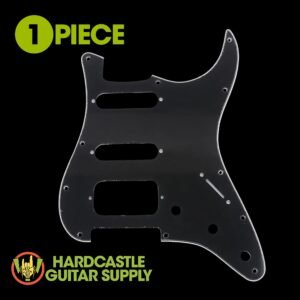Strat® Pickguard HSS (Black) 3-ply