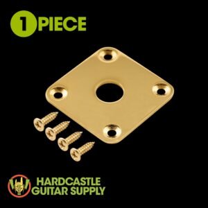 Metal Square Jack Plate (Gold)