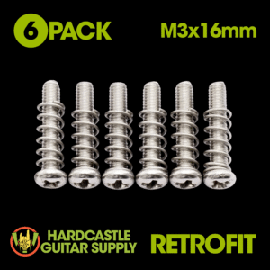 Intonation Screws M3x16mm Retrofit (Stainless Steel) 6-Pack