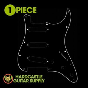 Strat® Pickguard SSS (Black) 3-ply
