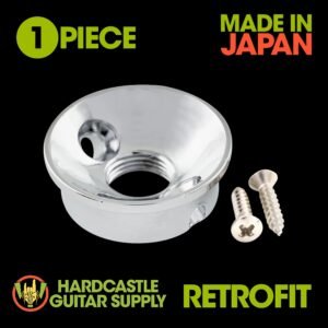 Tele® Modern Output Jack Plate Retrofit (Chrome)