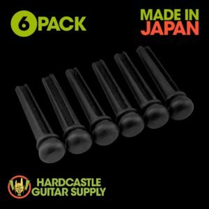 Ebony Bridge Pin Set