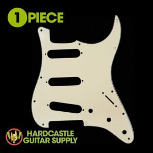 Strat® Pickguard SSS (Ivory) 3-ply