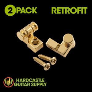 Strat®/Tele® Roller String Tree (Gold) - 2 Pack