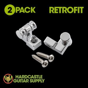 Strat®/Tele® Roller String Tree (Chrome) - 2 Pack