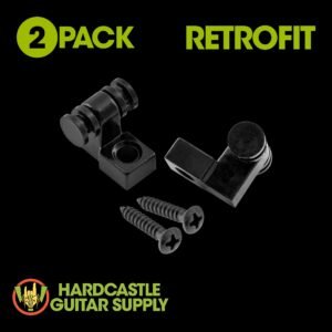 Strat®/Tele® Roller String Tree (Black) - 2 Pack