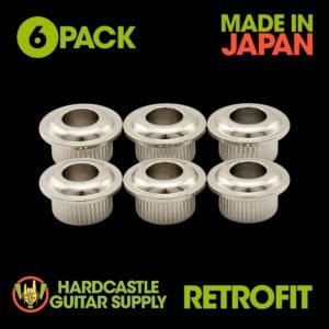 Vintage Conversion Bushings (Nickel) 6-Pack