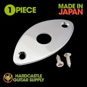 Output Jack Oval (Chrome)