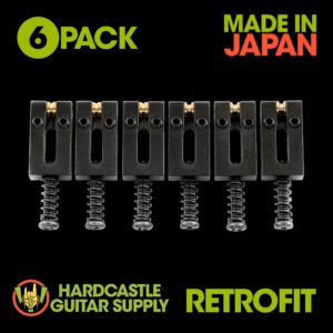 Strat® Roller Saddles 10.5mm (Black)