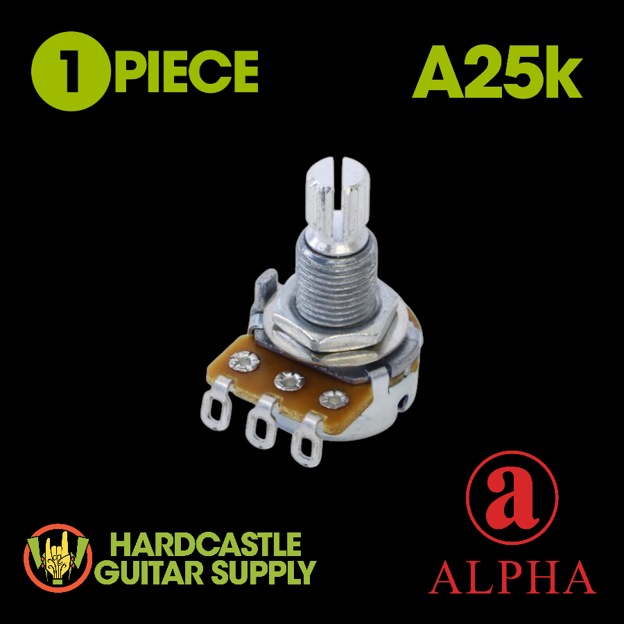 Alpha 16mm Potentiometer 25K (A)
