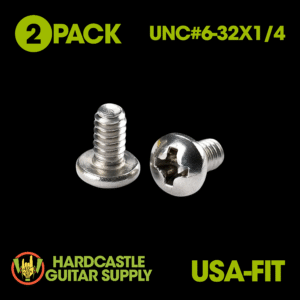 Lever Switch Mounting Screws UNC#6-32X1/4 (CRL) 2-Pack
