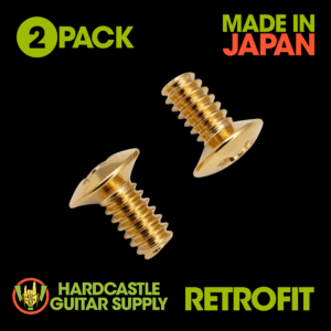Lever Switch Screws - Retrofit (Gold)