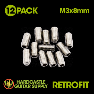 Saddle Screws M3x8mm Retrofit (Stainless Steel) - 12 Pack
