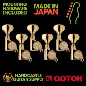 Gotoh® SGS510-S5 6 Left (Gold)