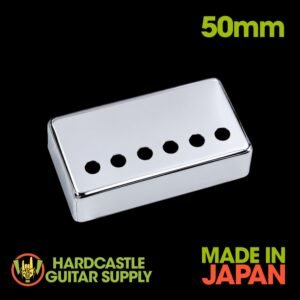 Premium Humbucker Cover 50mm (Chrome)